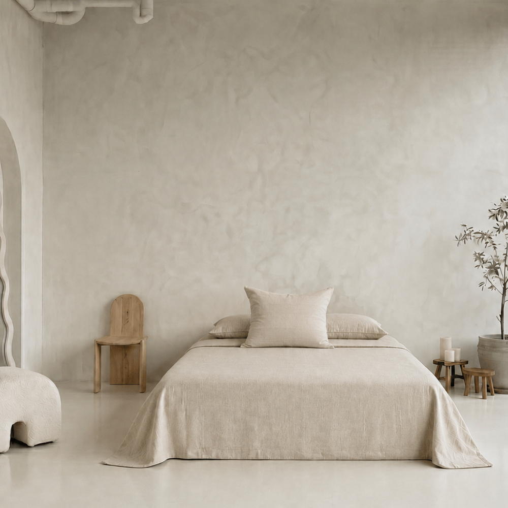 Ladder Handwoven Bed Cover Limited Edition