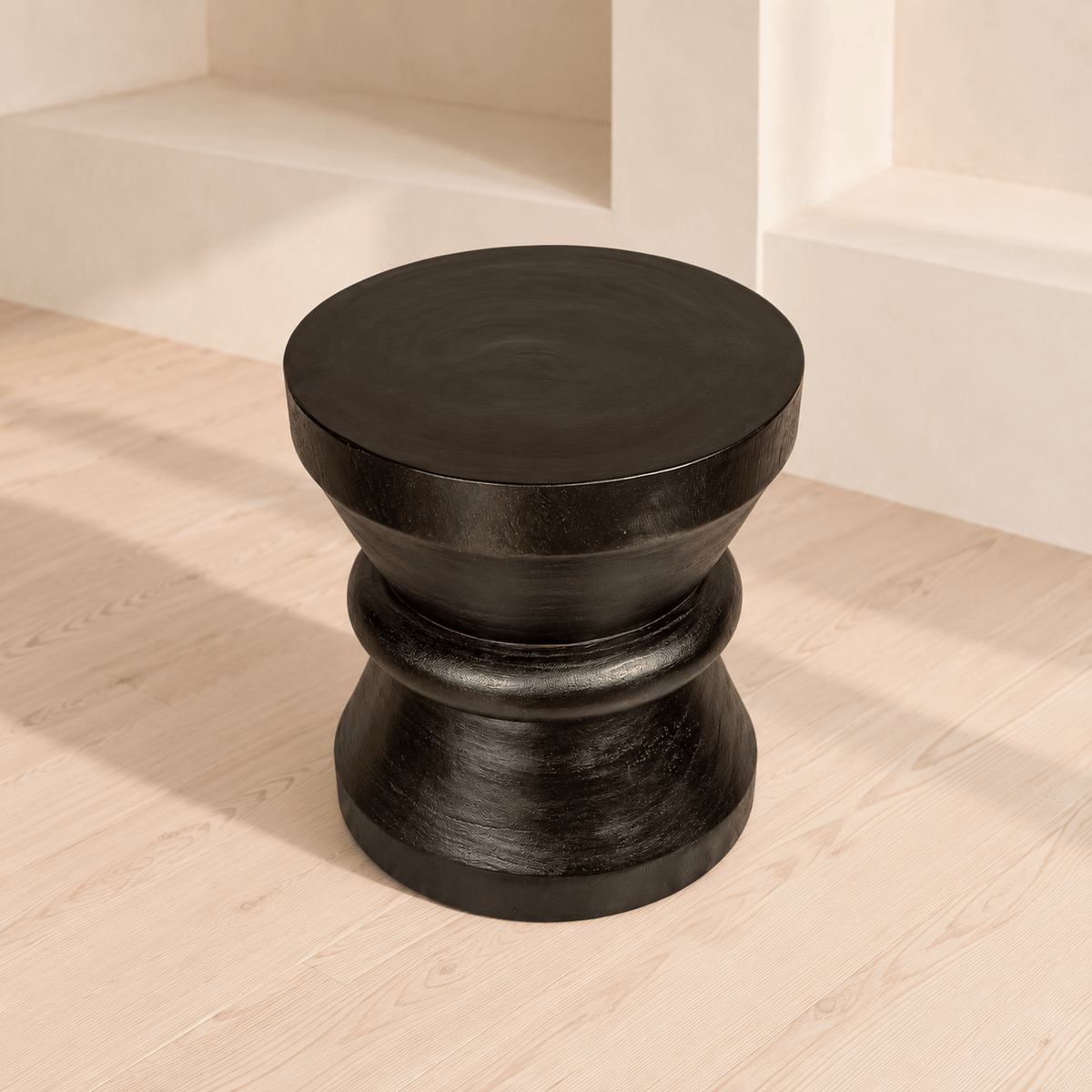Metron Black Side Table