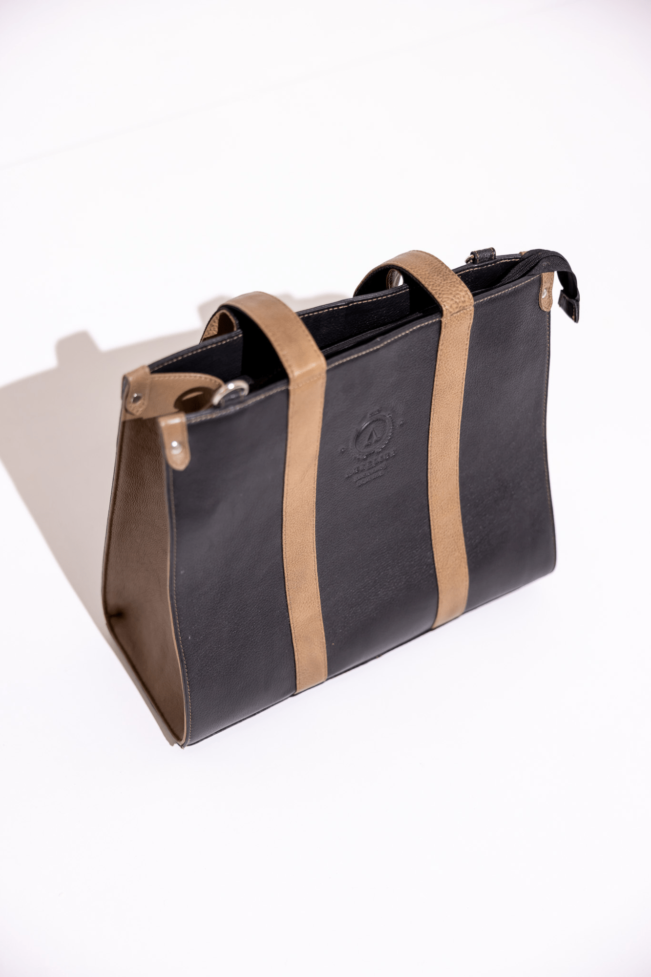 Aurelius Leather Leather Bag Large Leather Tote Lara Black Leather Tote