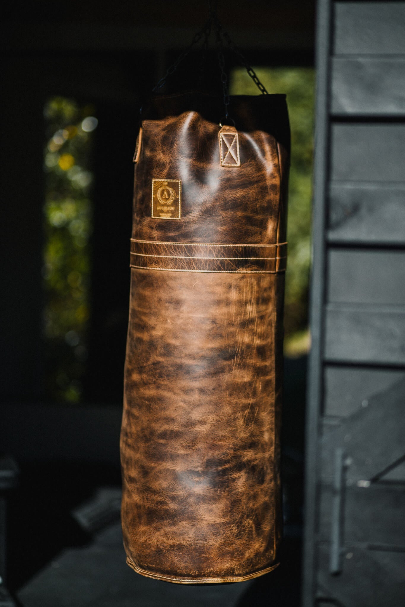 Aurelius Leather Leather Bag Leather Tan Henry Vintage Leather Boxing Bag