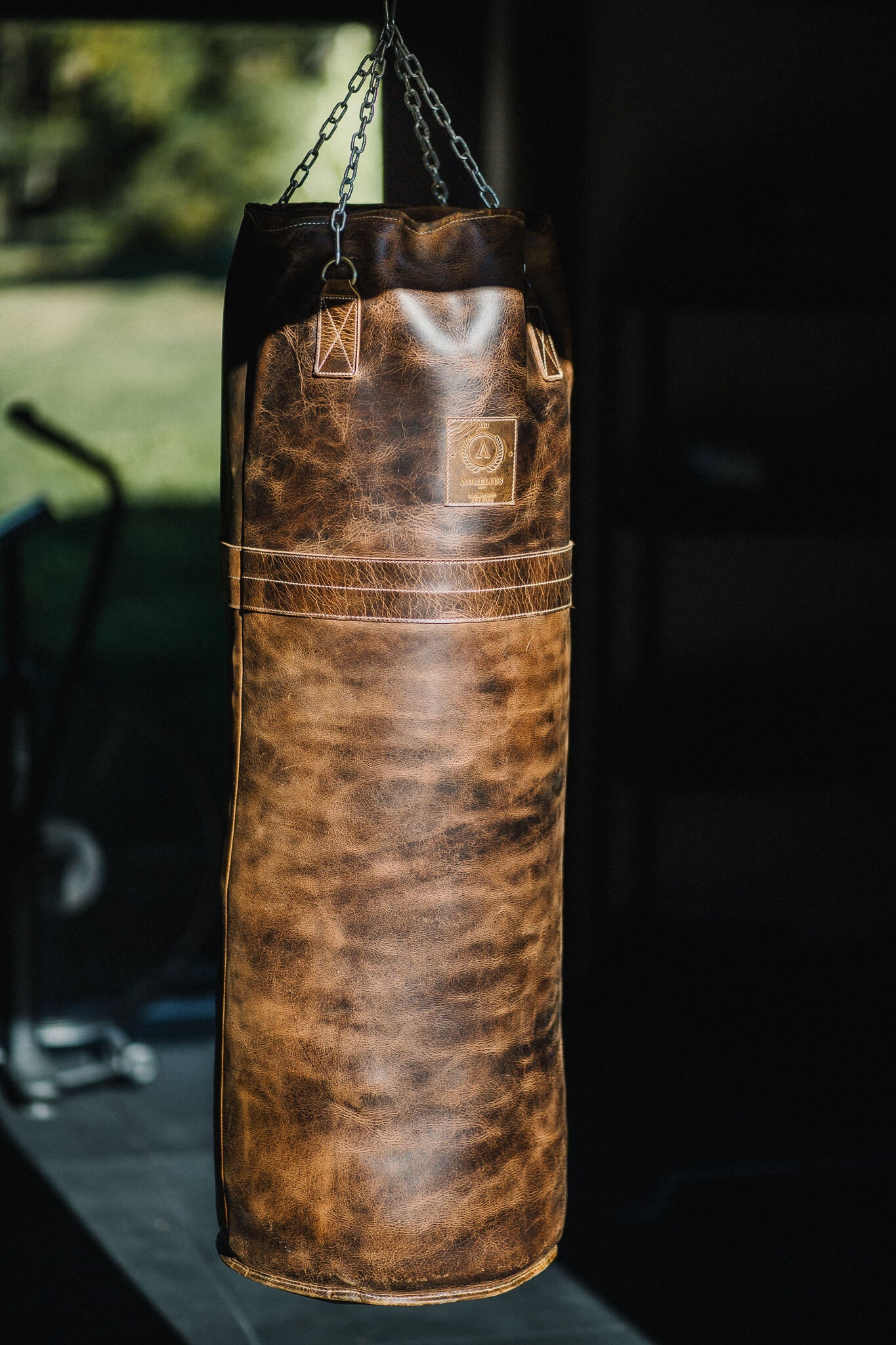 Aurelius Leather Leather Bag Leather Tan Henry Vintage Leather Boxing Bag