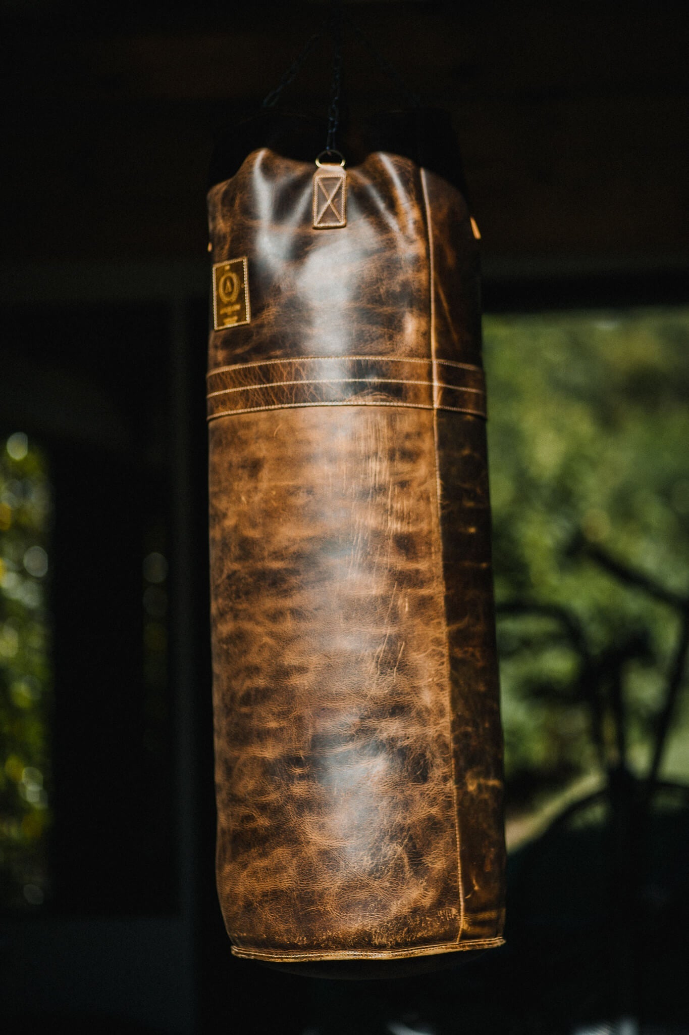 Aurelius Leather Leather Bag Leather Tan Henry Vintage Leather Boxing Bag