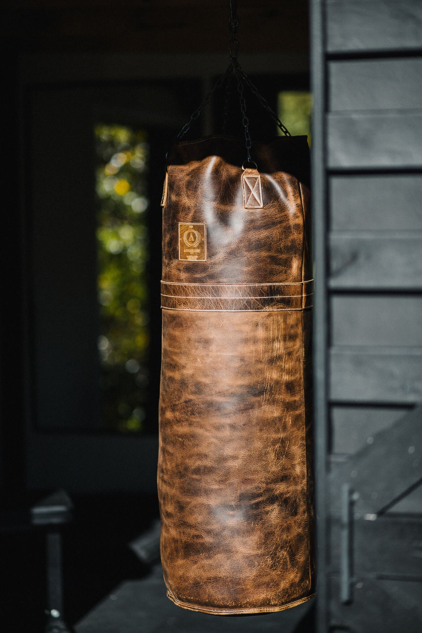 Aurelius Leather Leather Bag Leather Tan Henry Vintage Leather Boxing Bag