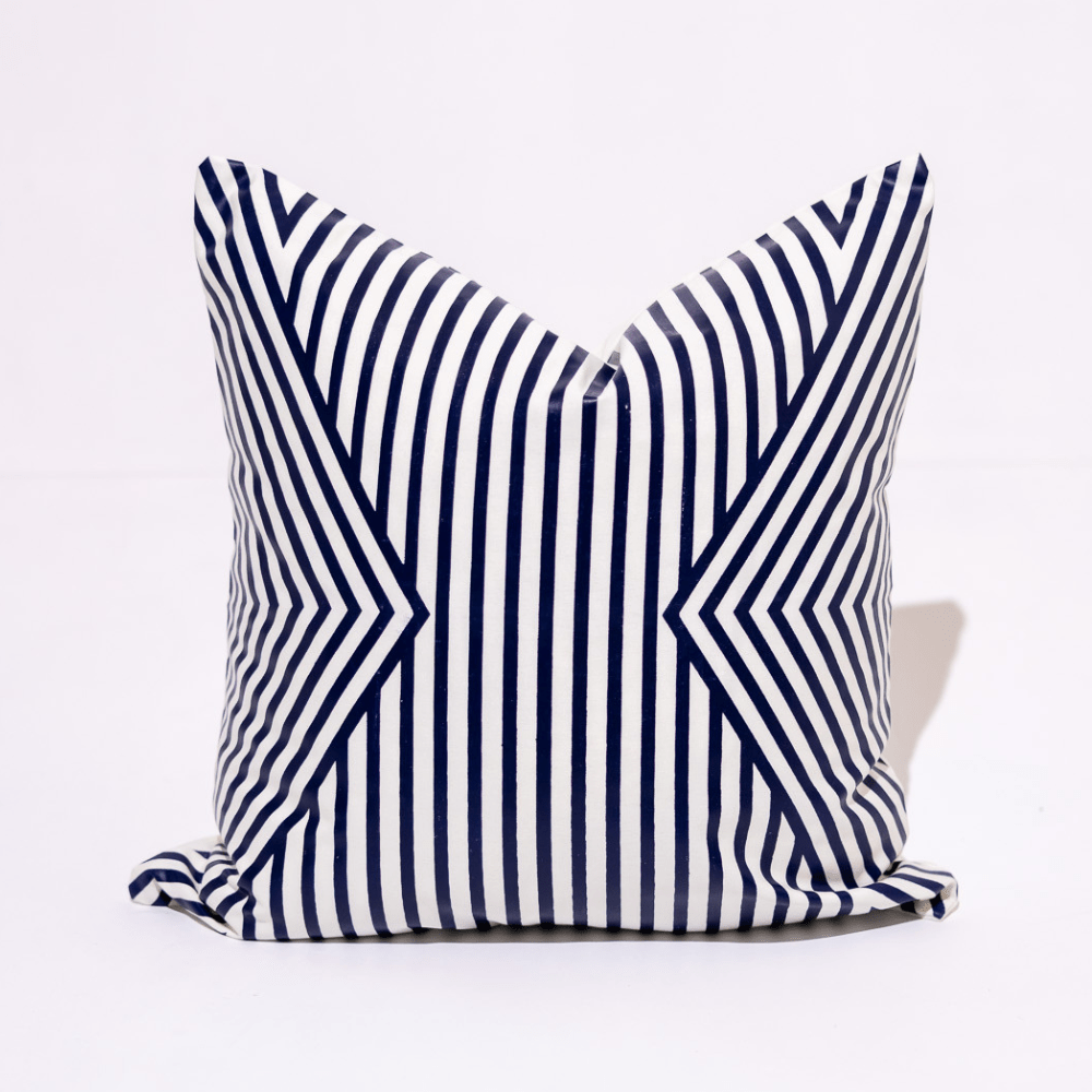 Bandhini Design House Clearance24 Outdoor Parasol Navy Lounge Cushion 55 x 55cm