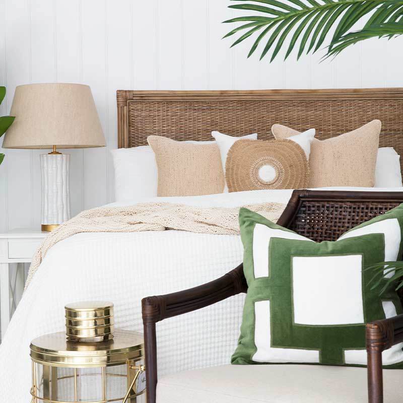 Bandhini Design House Lounge Cushion Emerald Velvet Panel Emerald Lounge Cushion 55 x 55cm