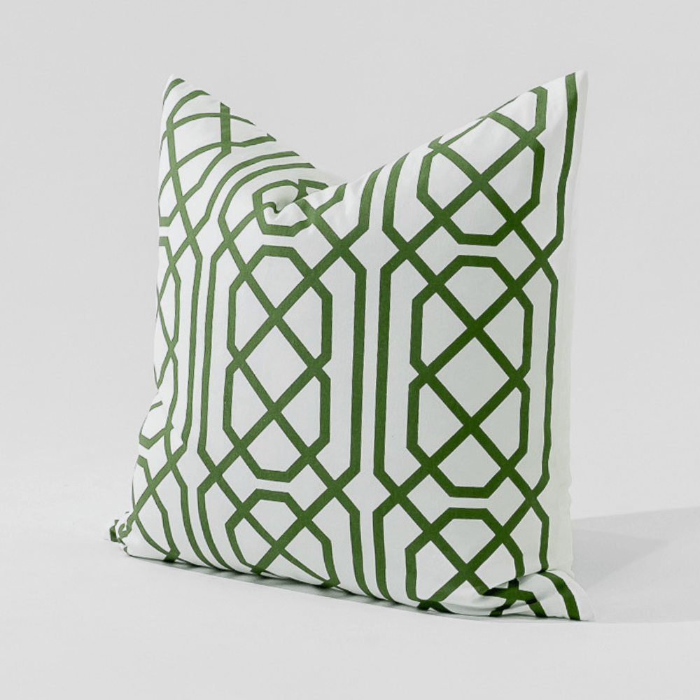 Bandhini Design House Lounge Cushion Jagger Emerald Lounge Cushion 55 x 55cm