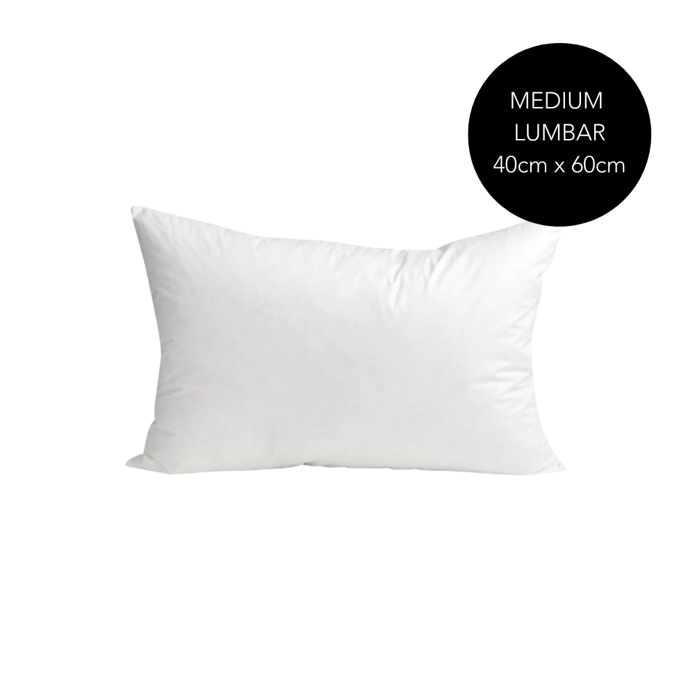 Bandhini Design House Medium Lumbar 40 x60cm Feather Insert
