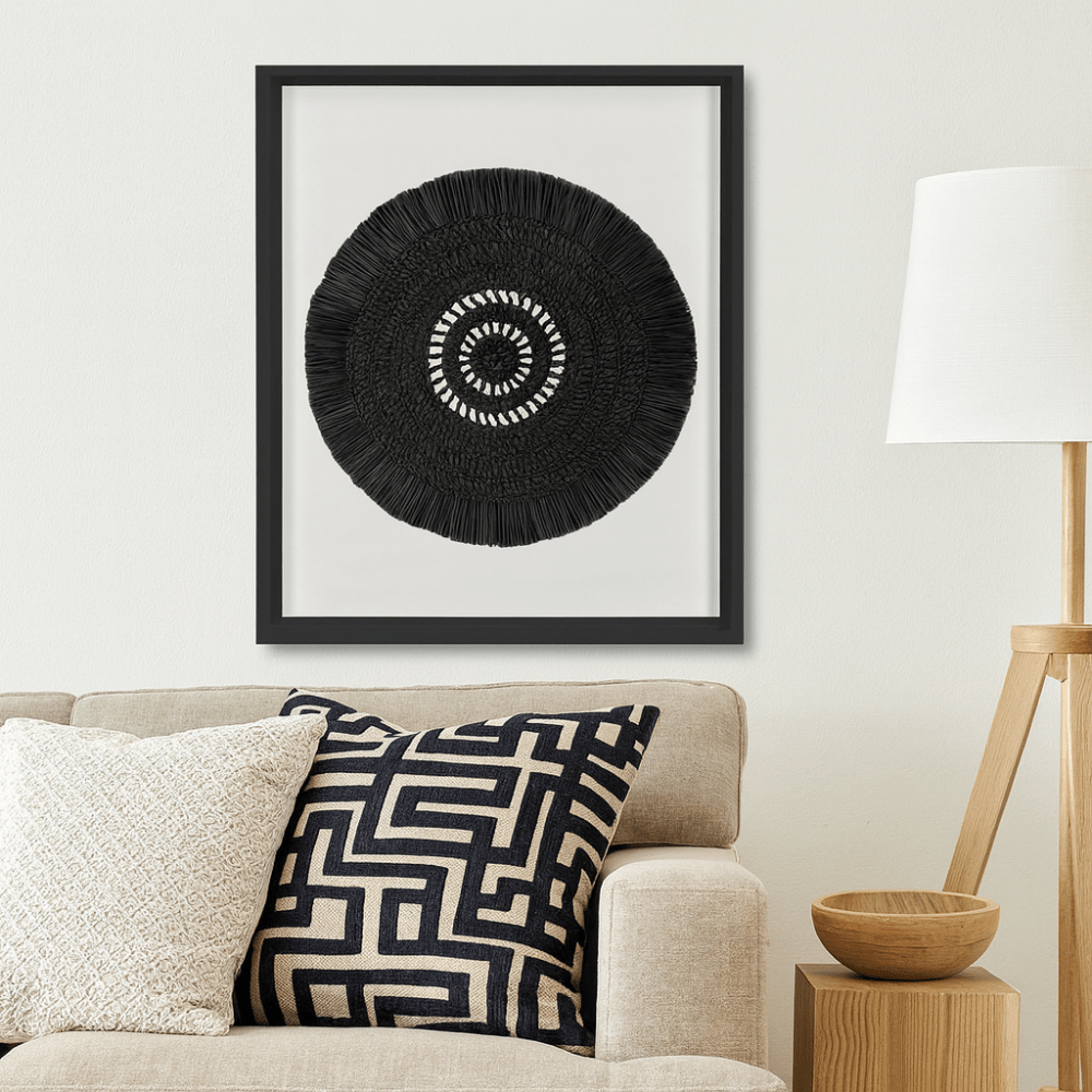 BHD HOME Artwork African Grass Mat Artwork 67 x 85cm