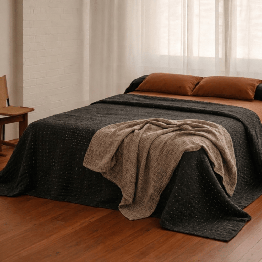 BHD HOME Bedsash Drift Weave Blanket 230 x 135cm