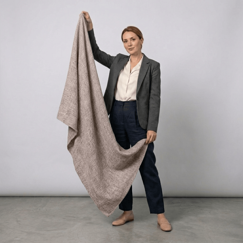 BHD HOME Bedsash Drift Weave Blanket 230 x 135cm