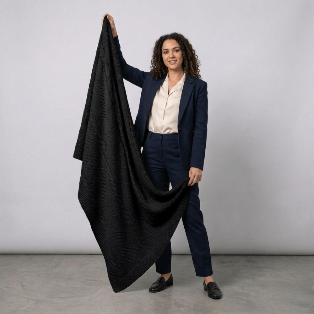 BHD HOME Bedsash Onyx Blanket