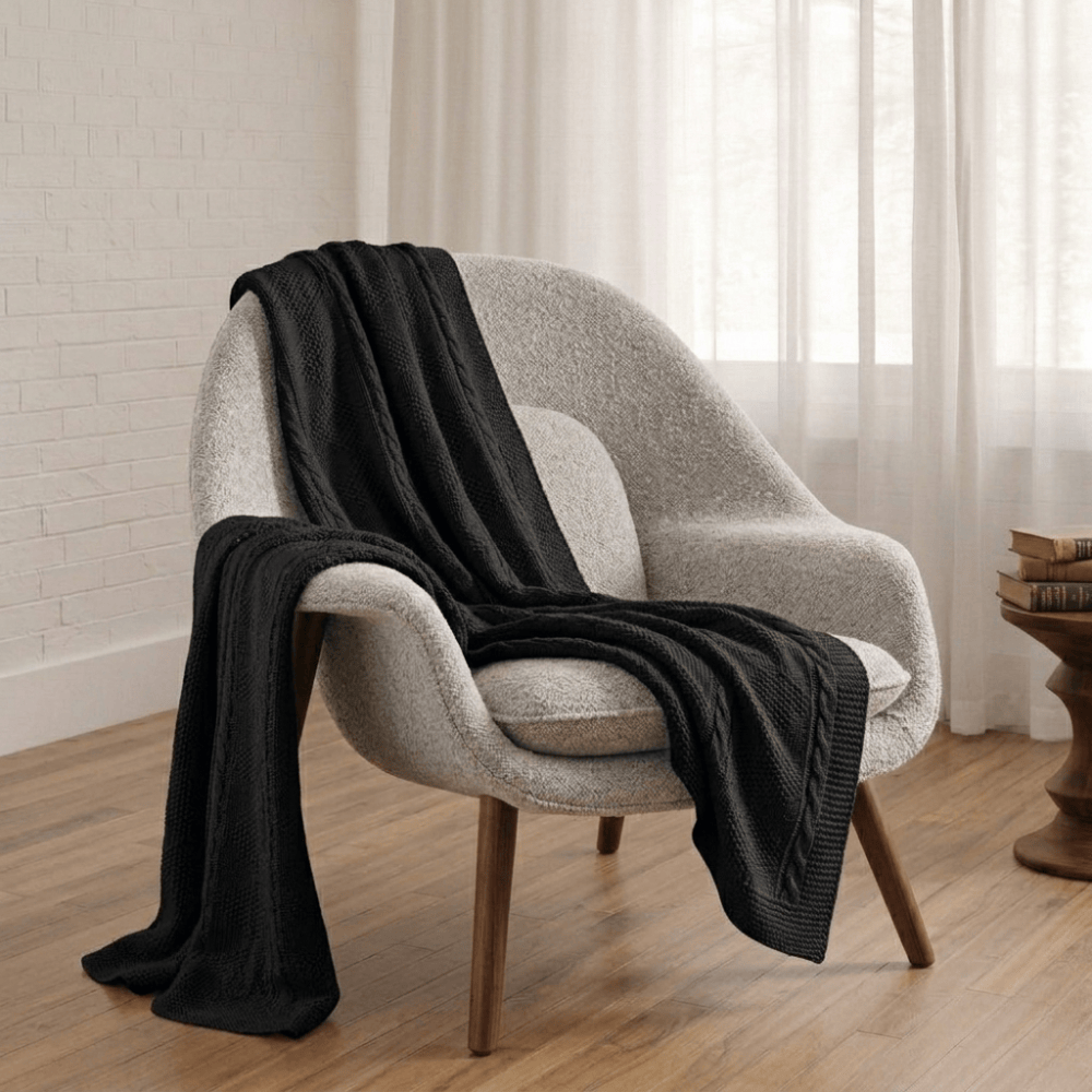 BHD HOME Bedsash Onyx Blanket