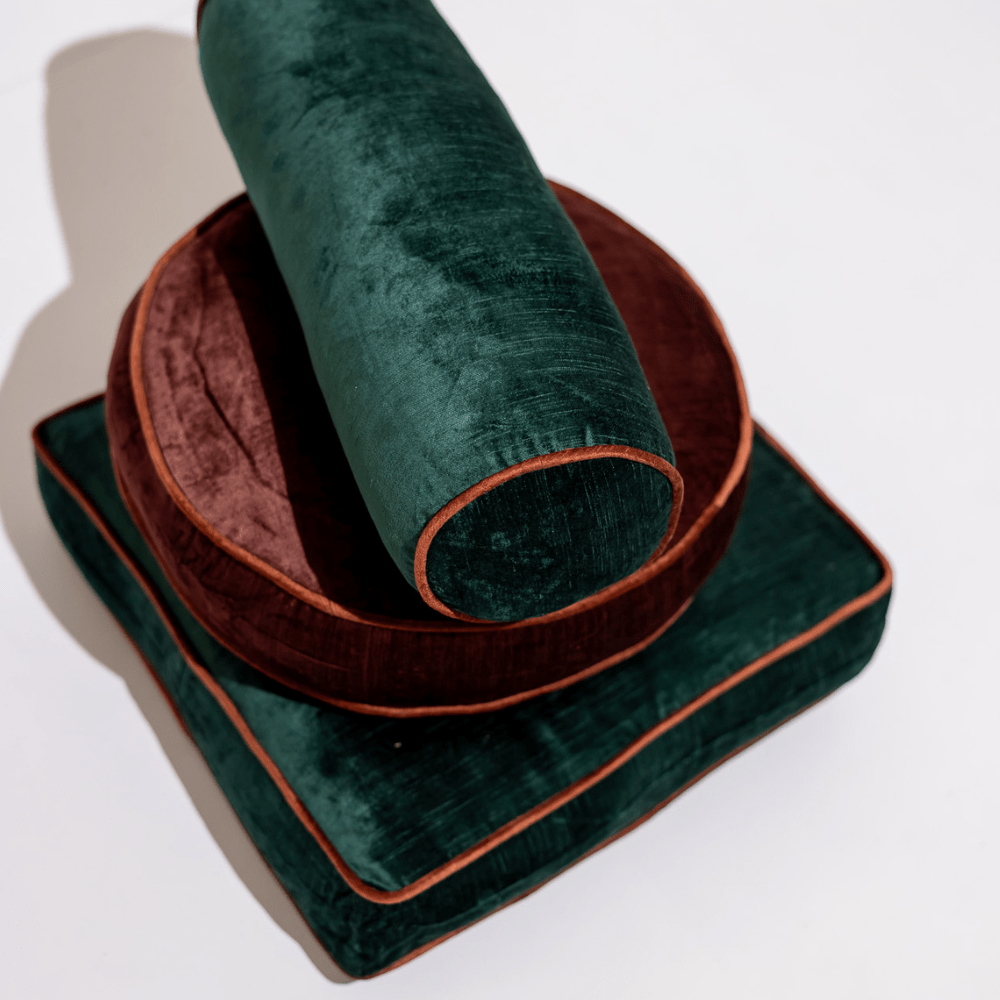 BHD HOME BHD Bespoke Raisin Bolster cushion 45 x 45cm Round