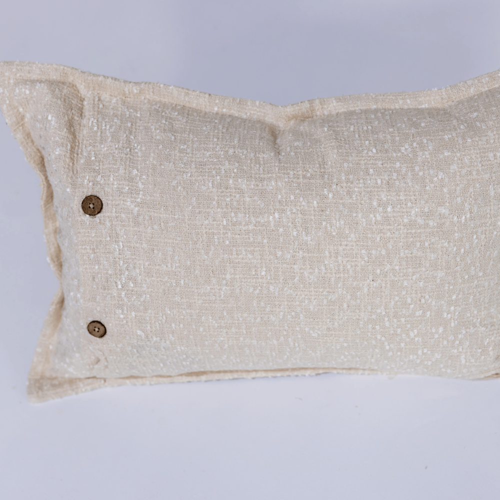BHD HOME Bristol Handwoven Lumbar Silk Cushion