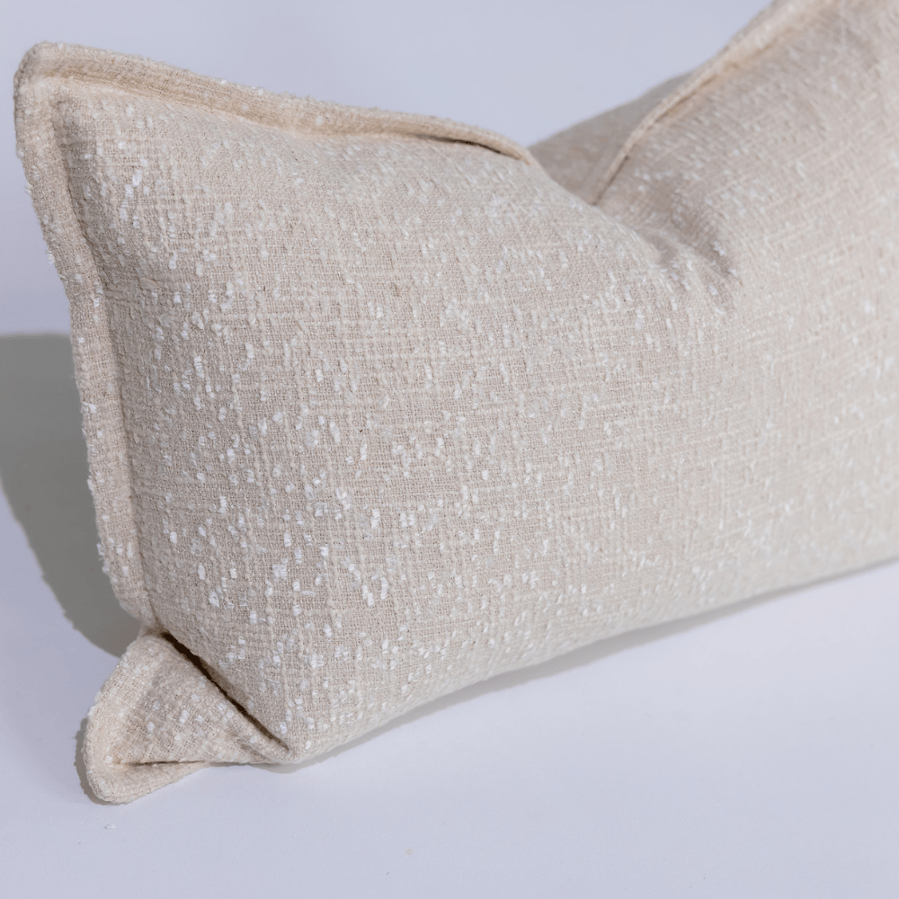 BHD HOME Bristol Handwoven Lumbar Silk Cushion