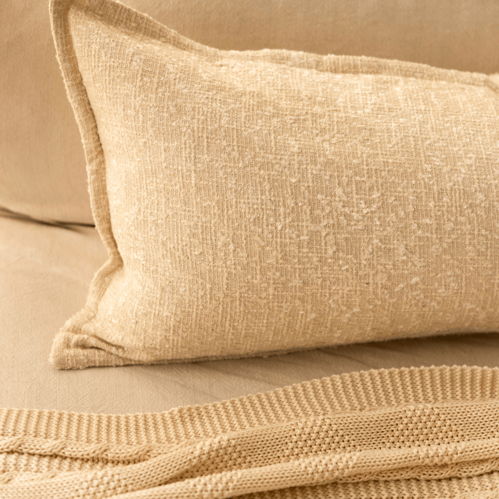BHD HOME Bristol Handwoven Silk Long Lumber Cushion