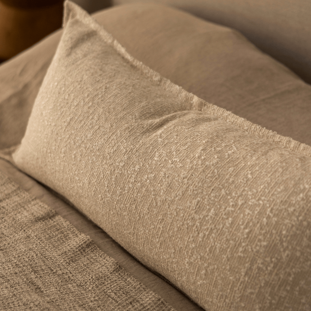BHD HOME Bristol Handwoven Silk Long Lumber Cushion