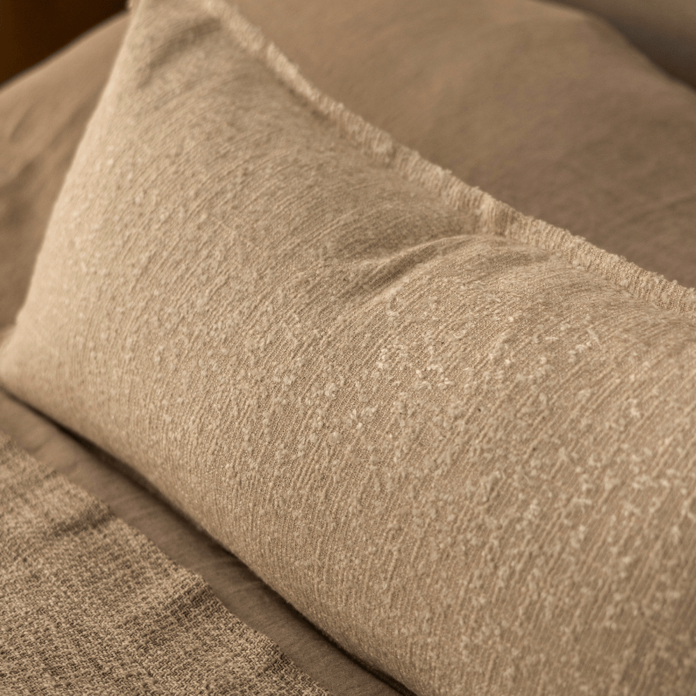 BHD HOME Bristol Handwoven Silk Long Lumber Cushion