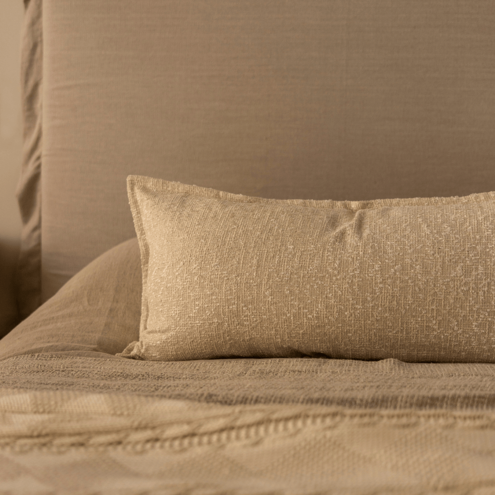 BHD HOME Bristol Handwoven Silk Long Lumber Cushion
