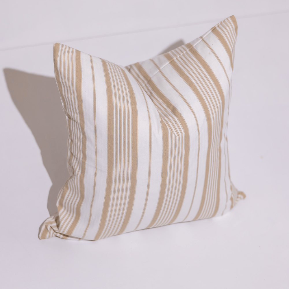 BHD HOME Check Natural and White Lounge 55 x 55cm