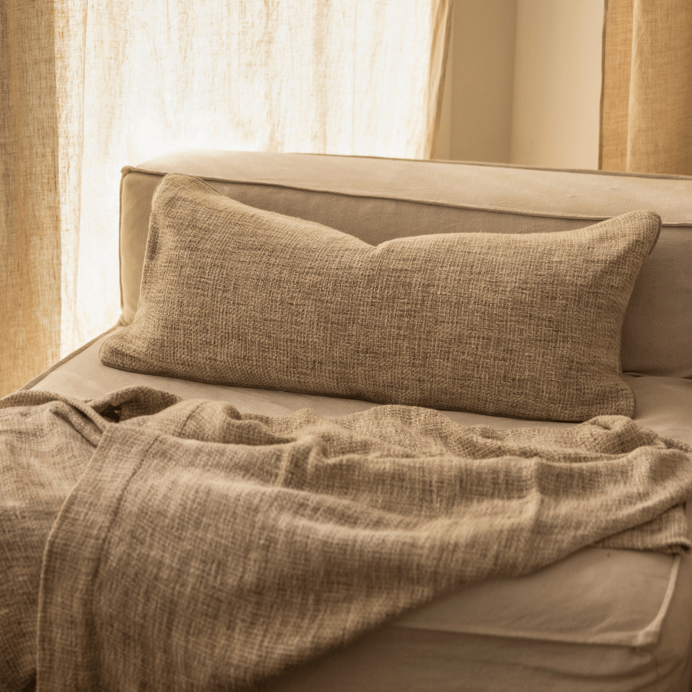 BHD HOME Drift Handwoven Long Lumber Cushion Cover