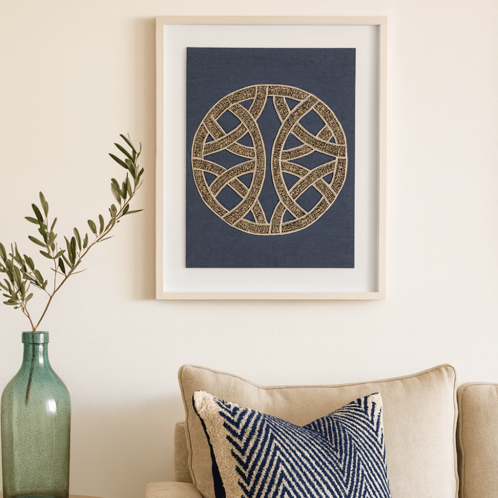 BHD HOME End of Line Chanel Navy Artwork 67 x 85cm