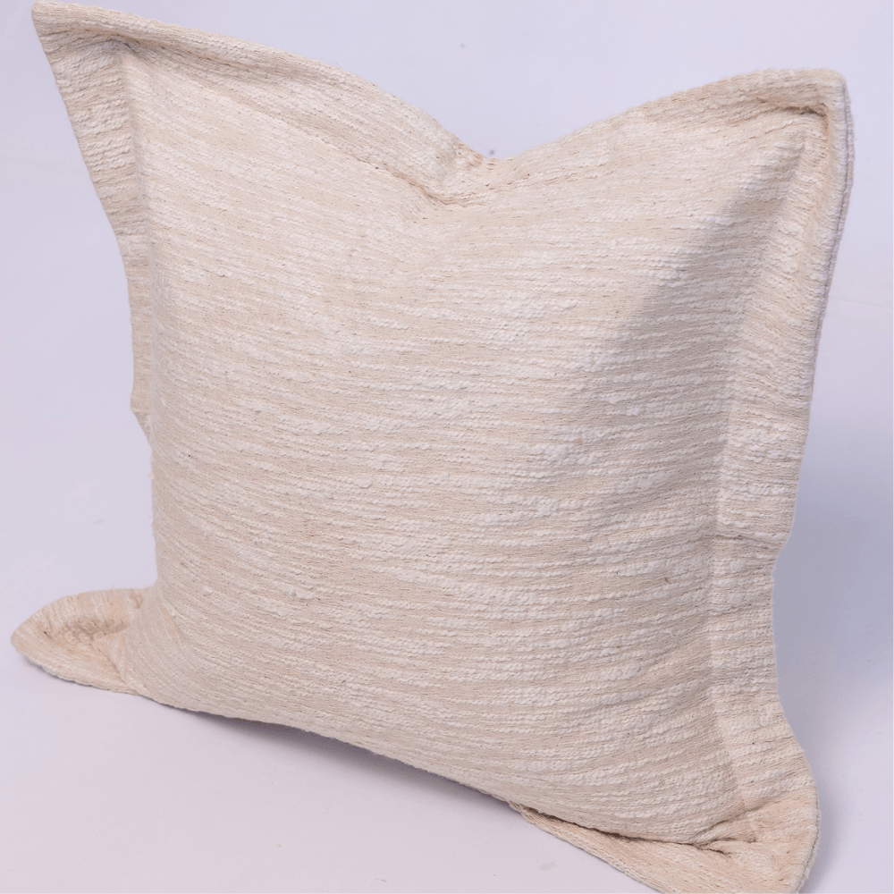 BHD HOME Lounge Cushion Cotswold Flange Natural Lounge Cushion 55 x 55cm
