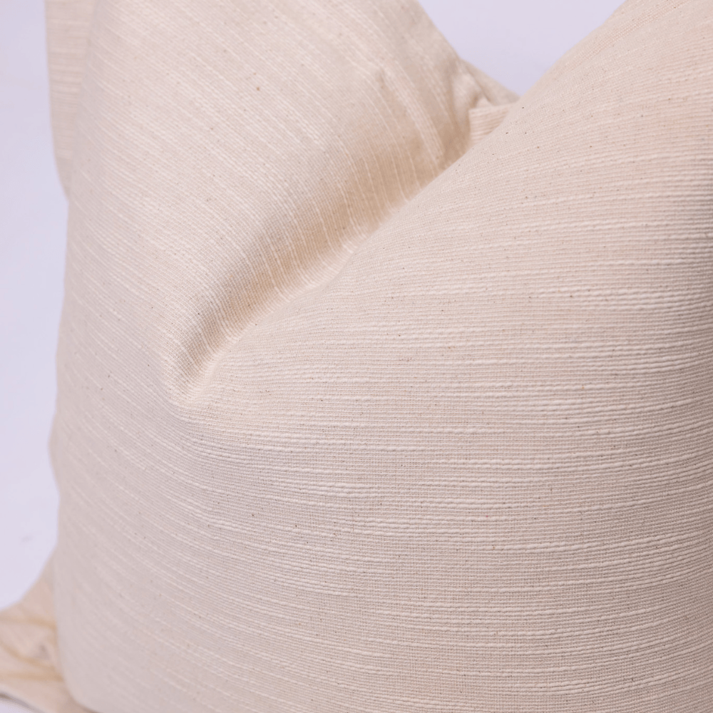 BHD HOME Lounge Cushion Dorset Flange Natural Lounge Cushion 55 x 55cm