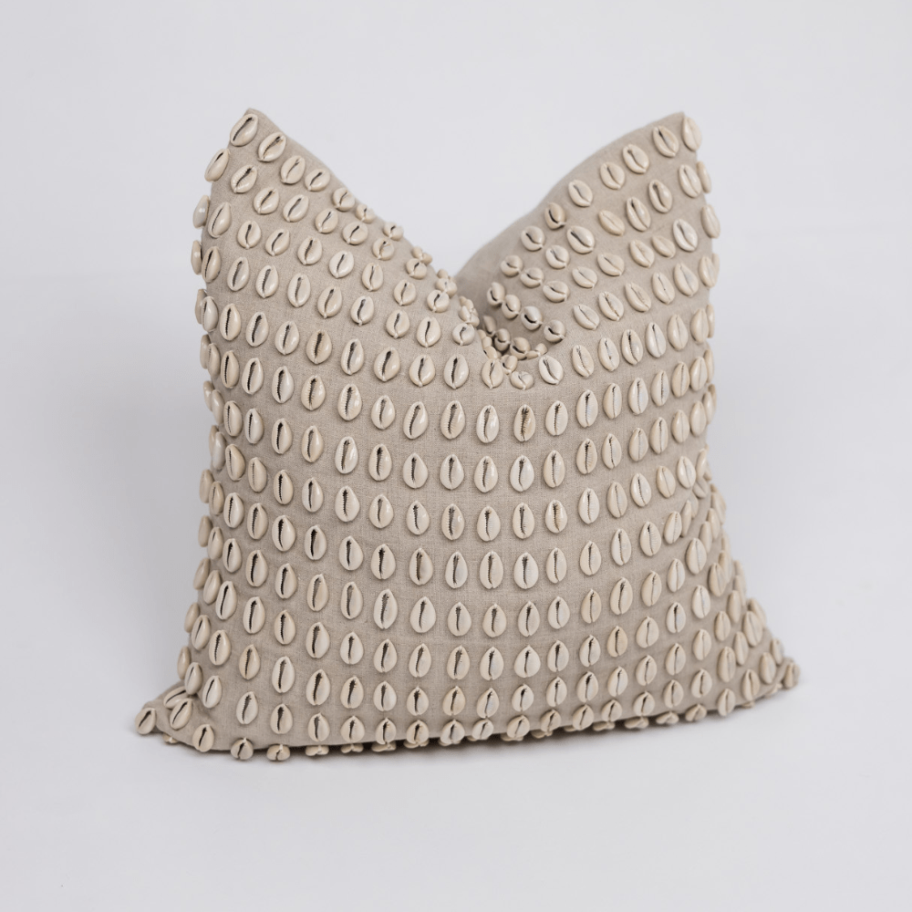 BHD HOME Lounge Cushion Shell Kauri Natural Lounge Cushion 55 x 55cm