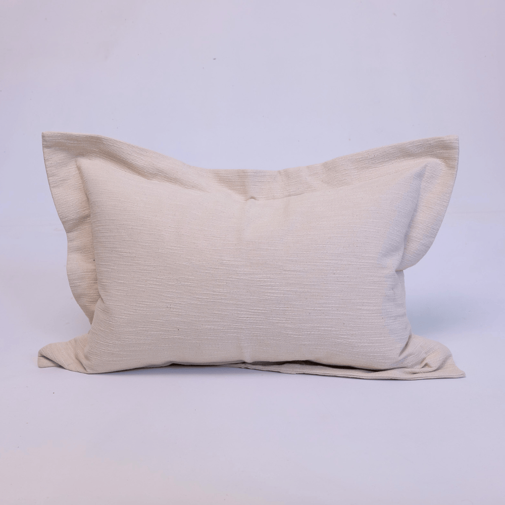 BHD HOME Lumber Cushion Dorset Flange Natural Lumbar Cushion 40 x 60cm