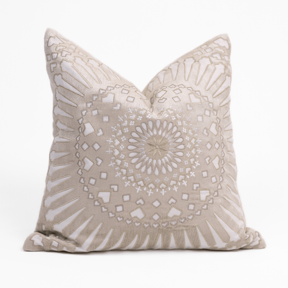 BHD HOME Mayan Sphere Frost Lounge Cushion 55 x 55cm