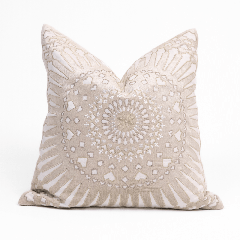 BHD HOME Mayan Sphere Frost Lounge Cushion 55 x 55cm