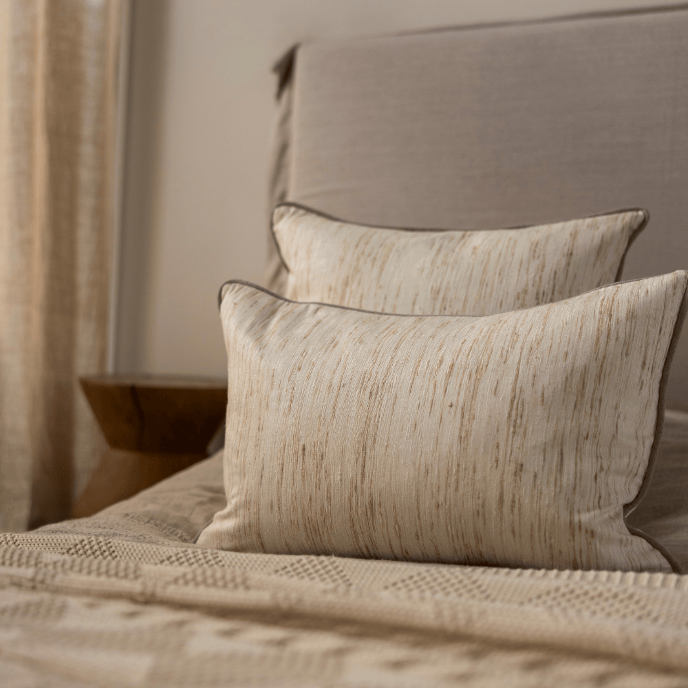 BHD HOME Milton Cushion in Oyster