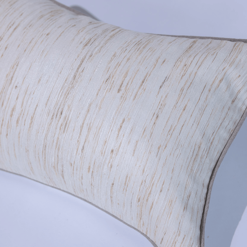 BHD HOME Milton Lumber Cushion in Oyster Silk
