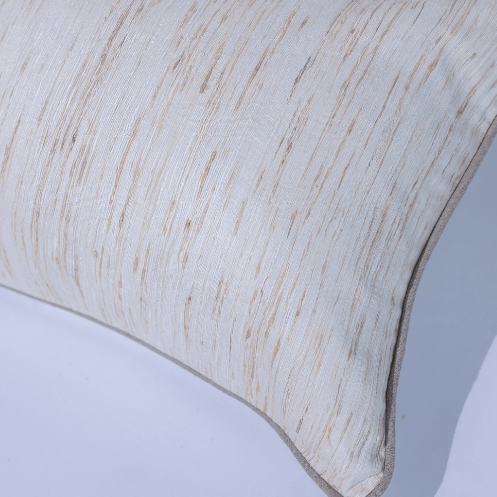 BHD HOME Milton Lumber Cushion in Oyster Silk