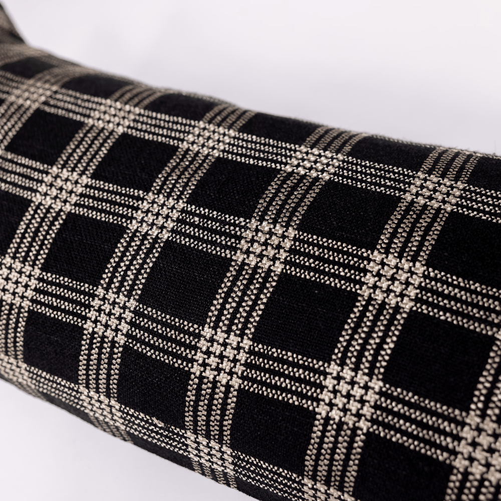 BHD HOME Noir Handwoven Long Lumber Cushion Cover