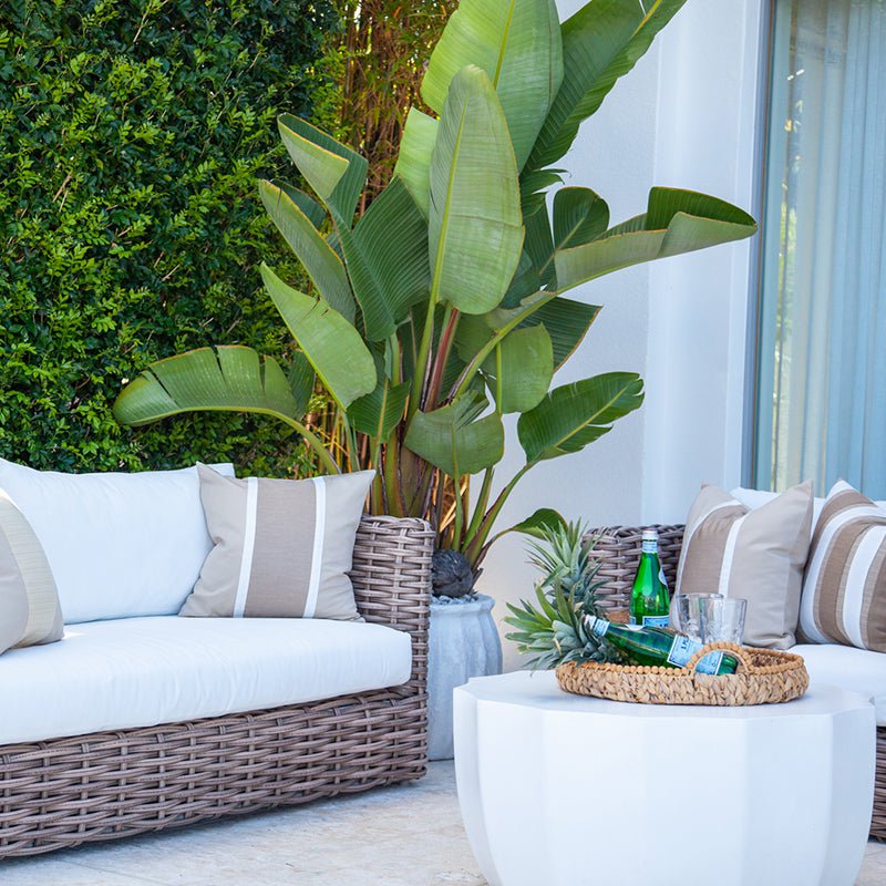 BHD HOME Outdoor Natural Outdoor Nautical Regent Natural and white Medium