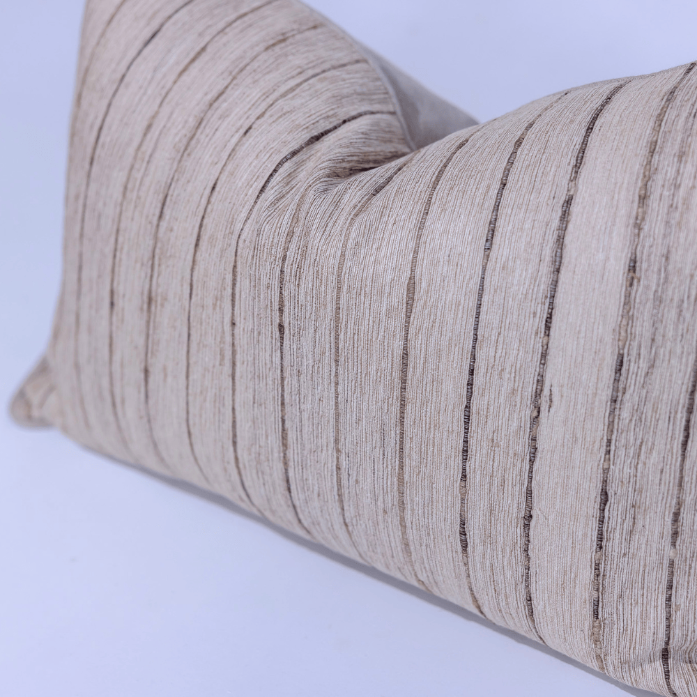 BHD HOME Reeding Handwoven Lumber Cushion