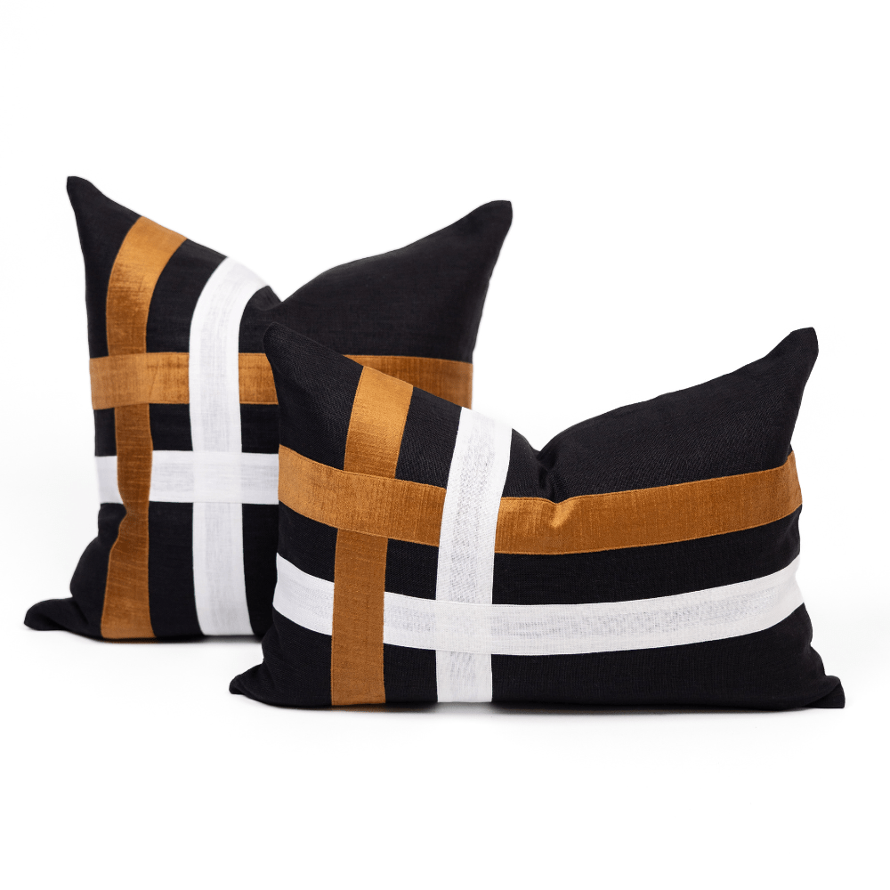 BHD HOME The Burleigh Black Lounge Cushion 55 x 55cm