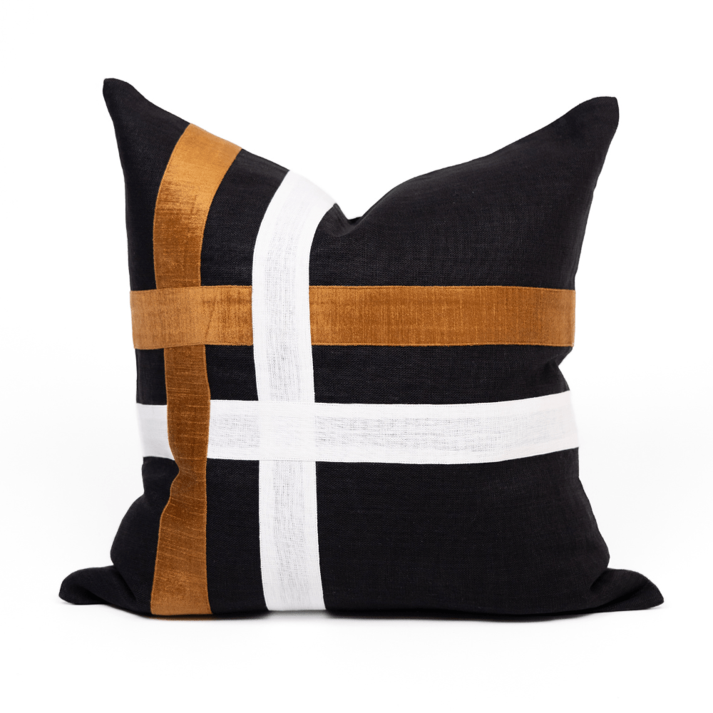 BHD HOME The Burleigh Black Lounge Cushion 55 x 55cm