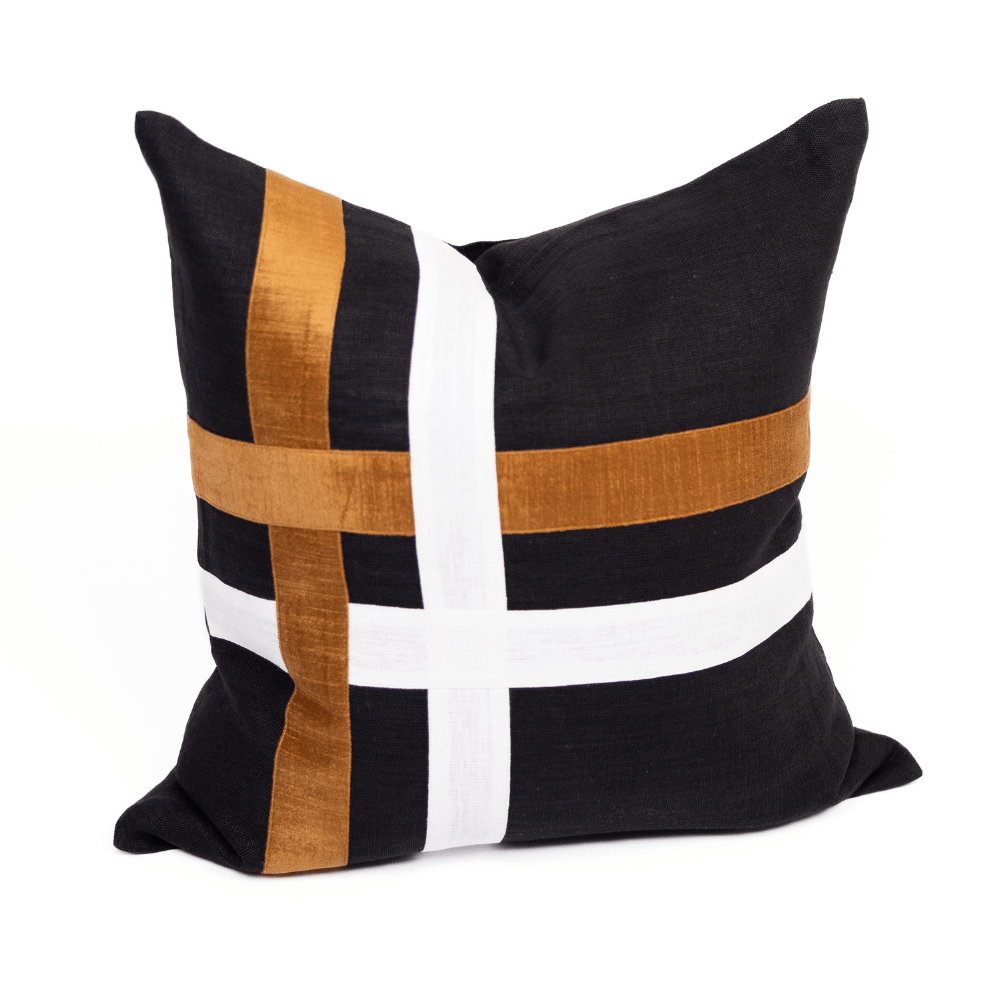 BHD HOME The Burleigh Black Lounge Cushion 55 x 55cm
