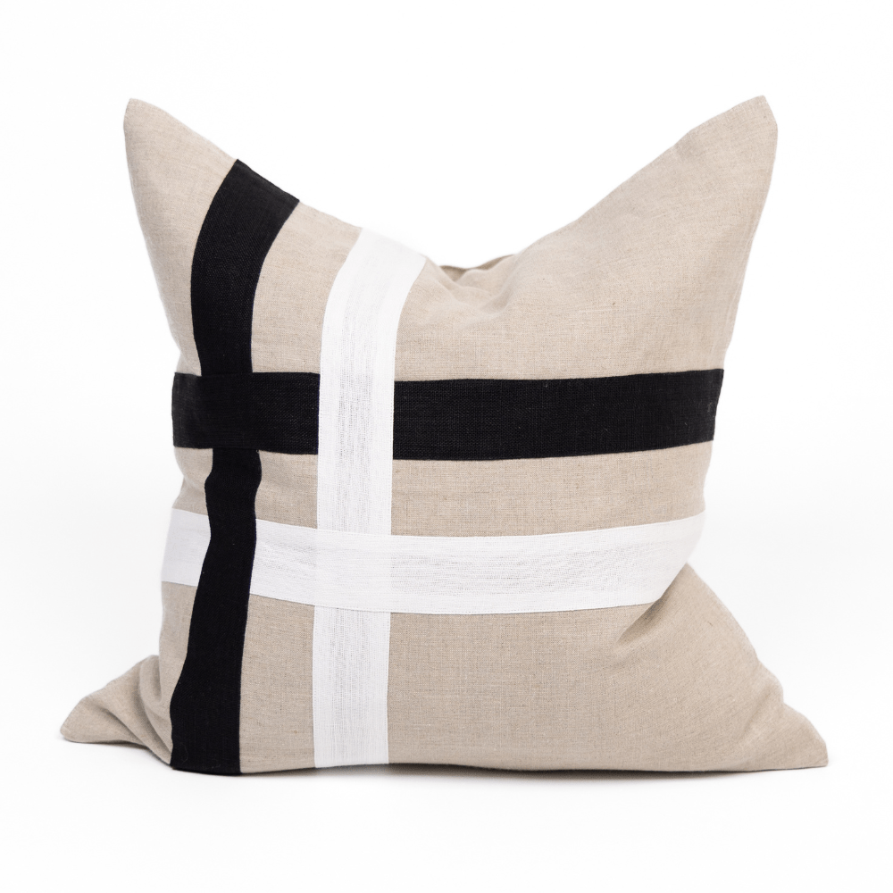 BHD HOME The Burleigh Natural Lounge Cushion 55 x 55cm