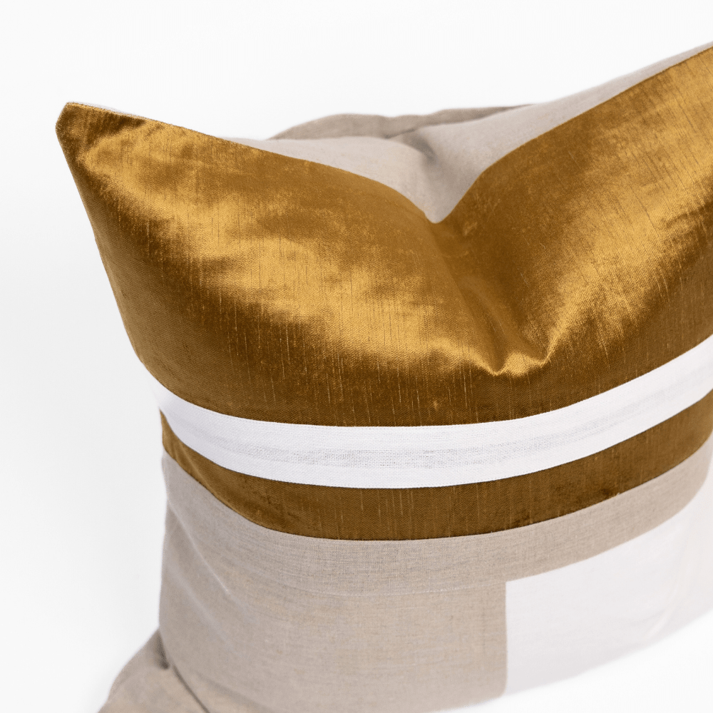 BHD HOME The Kirra Gold Lounge Cushion 55 x 55cm