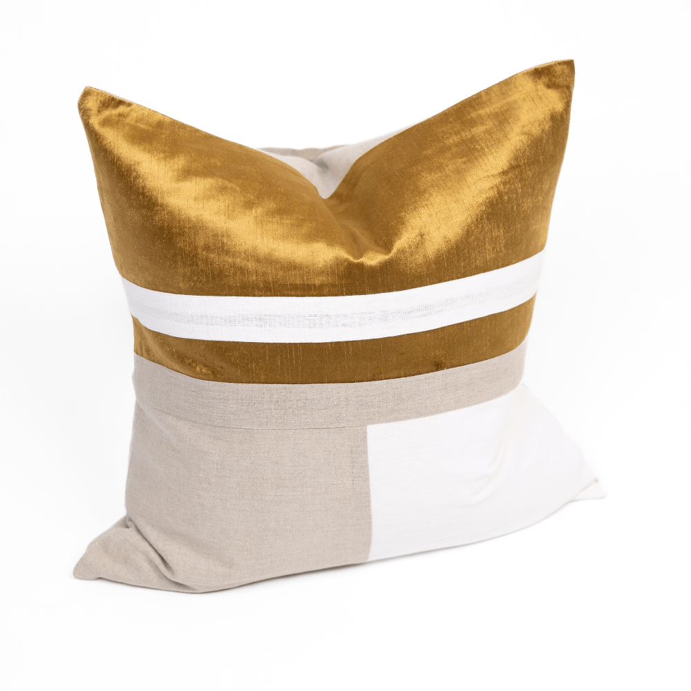 BHD HOME The Kirra Gold Lounge Cushion 55 x 55cm