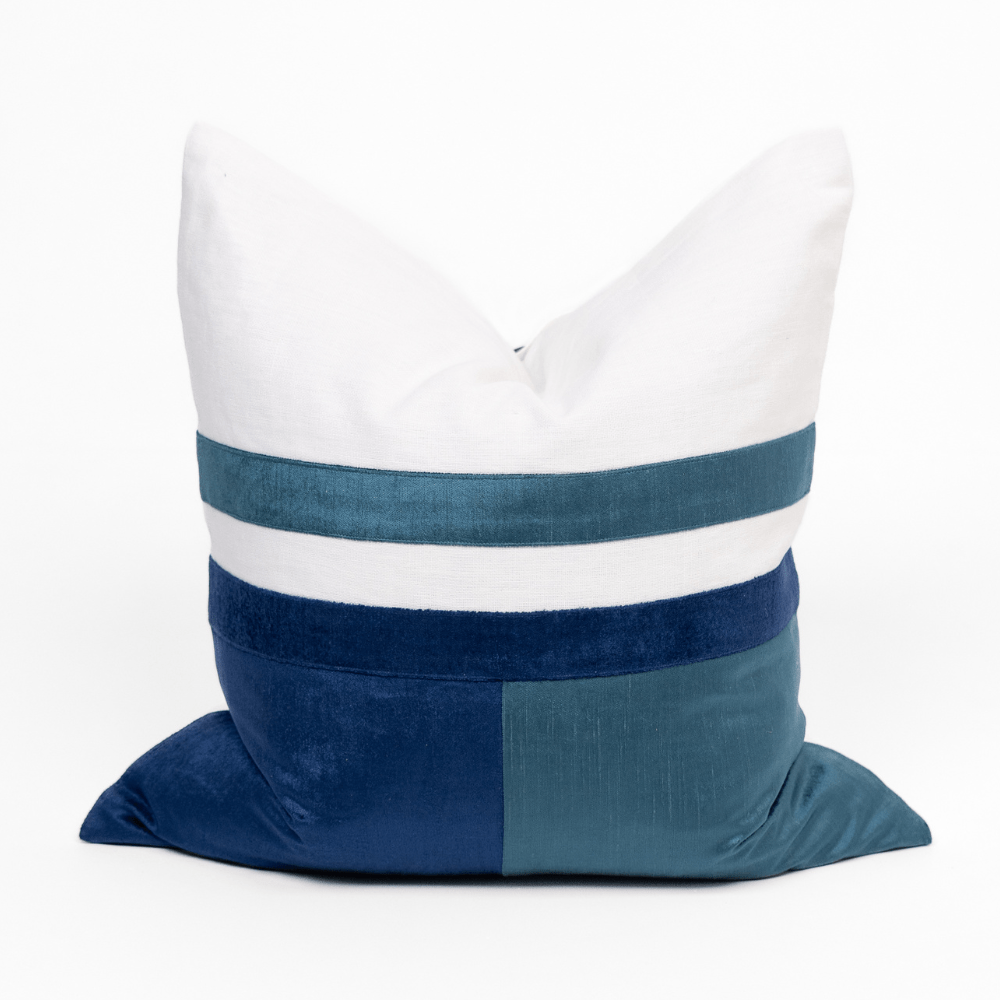 BHD HOME The Kirra Navy Lounge Cushion 55 x 55cm