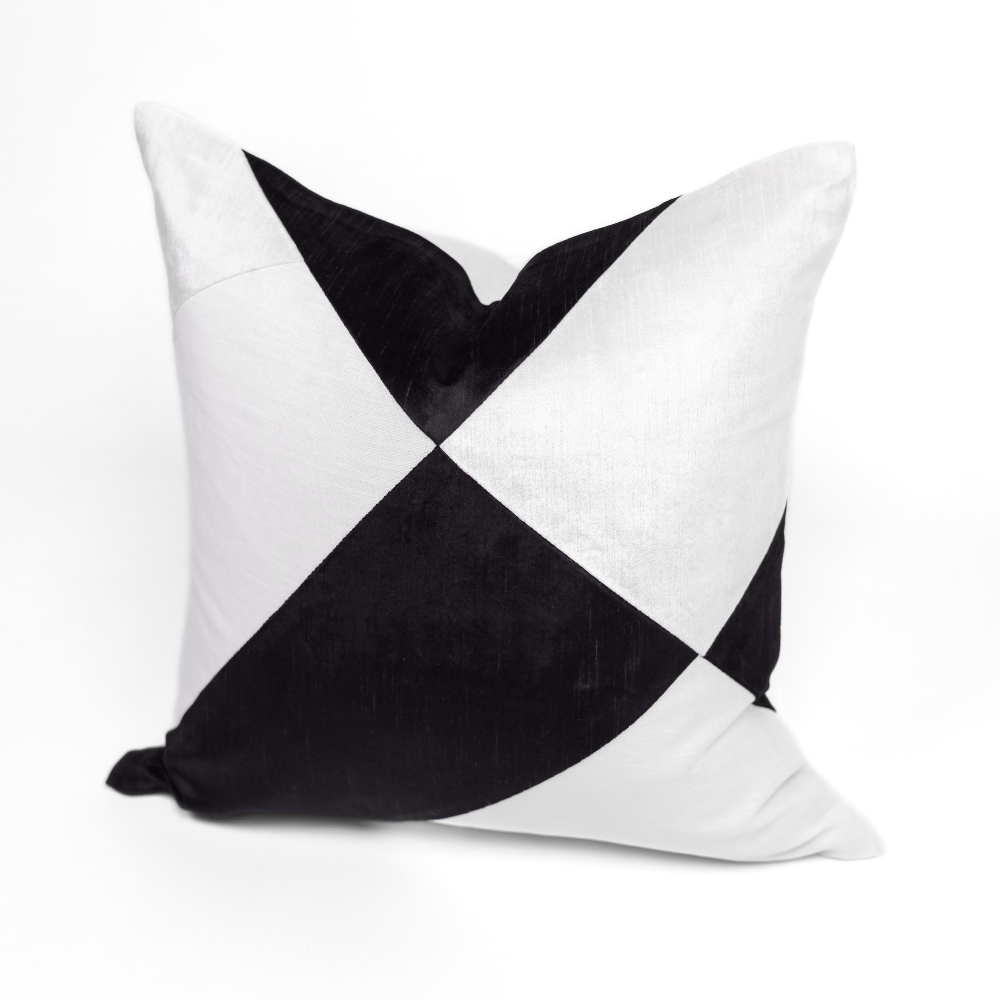 BHD HOME The Miami Black Lounge Cushion 55 x 55cm