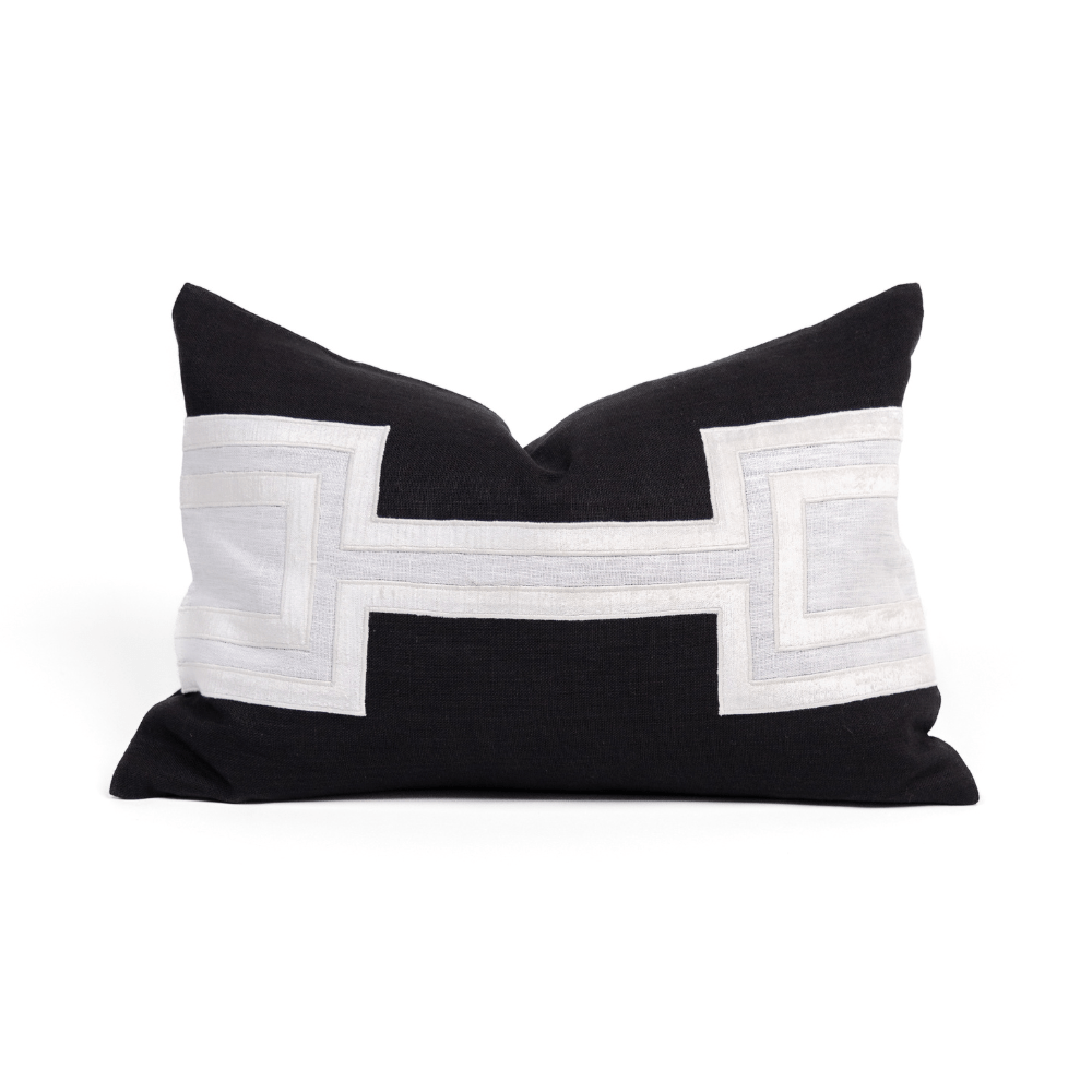 BHD HOME The Palm Frost Lumbar Cushion 40 x 60cm