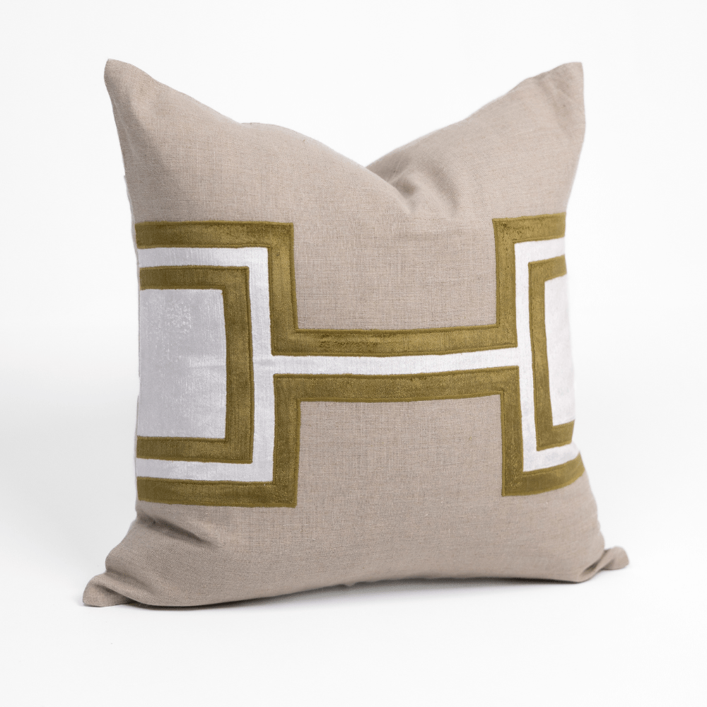 BHD HOME The Palm Green Lounge Cushion 55 x 55cm