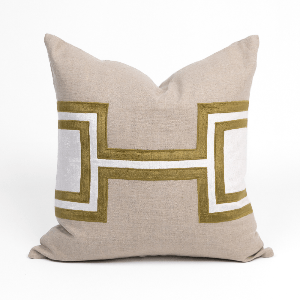 BHD HOME The Palm Green Lounge Cushion 55 x 55cm