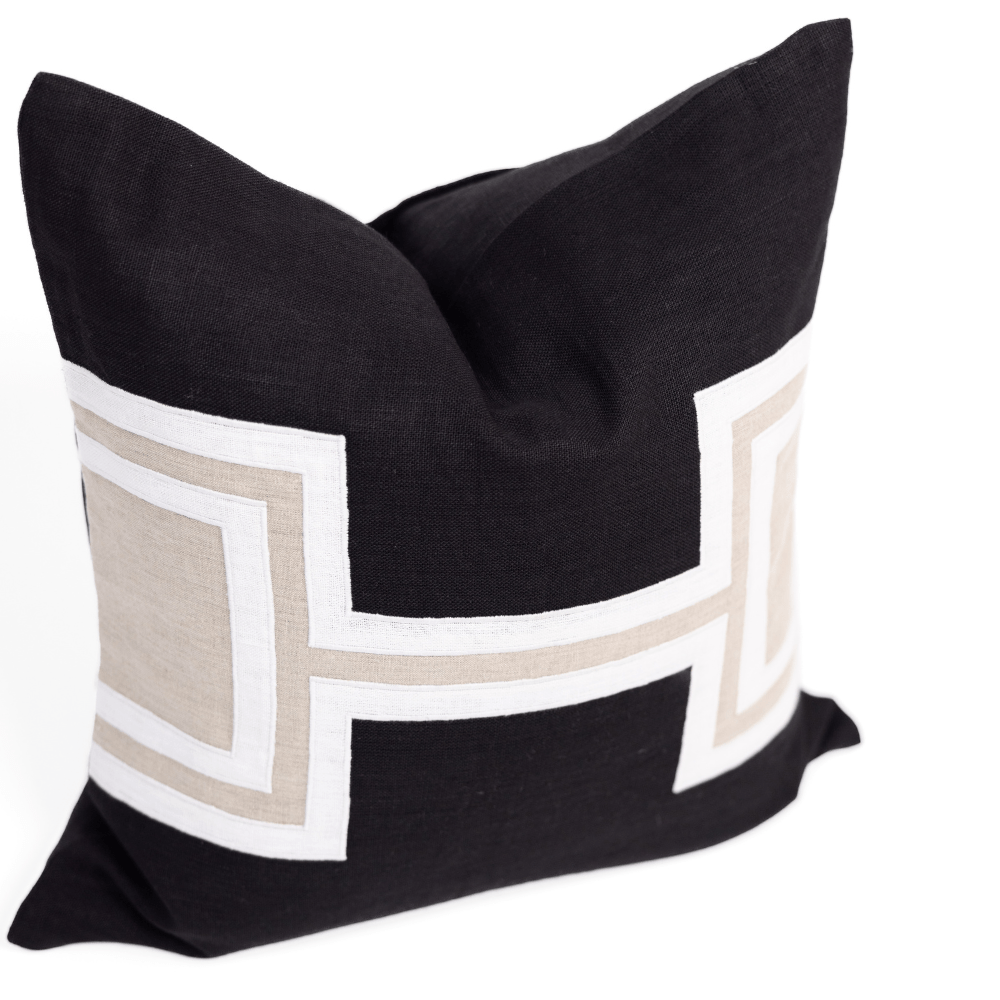 BHD HOME The Palm Natural Lounge Cushion 55 x 55cm